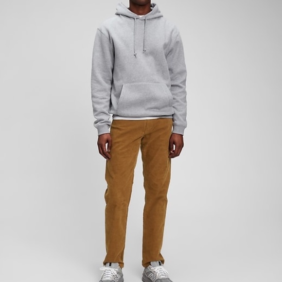 Mens GAP Straight Brown Corduroy Pants 30x30 - Picture 1 of 4